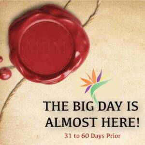 The Big Day is almost here