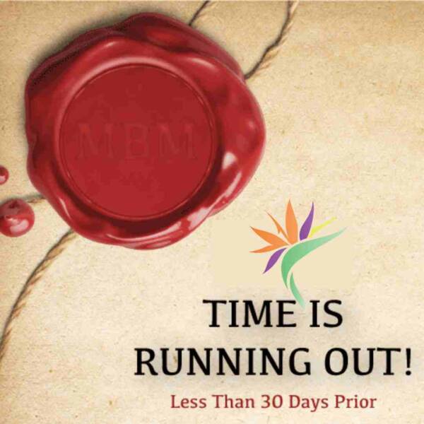 Time is Running Out